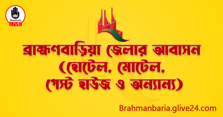 ব্রাহ্মণবাড়িয়া জেলার আবাসন