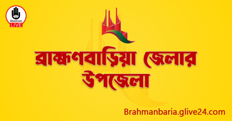 ব্রাহ্মণবাড়িয়া জেলার উপজেলা